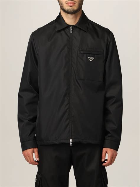 mens prada jacket ebay|prada nylon jacket men's.